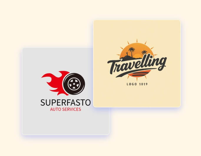 Create logos for a business card