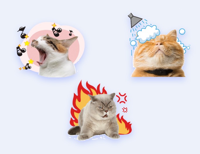 動物スタンプ