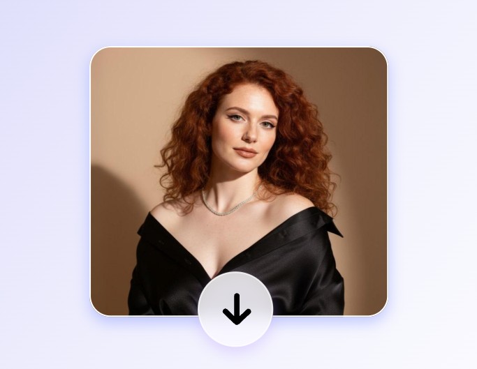 Download a generated cinematic portrait of a woman