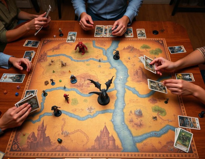 Generate ai dnd map in fotor ai to get tabletop dnd game ideas