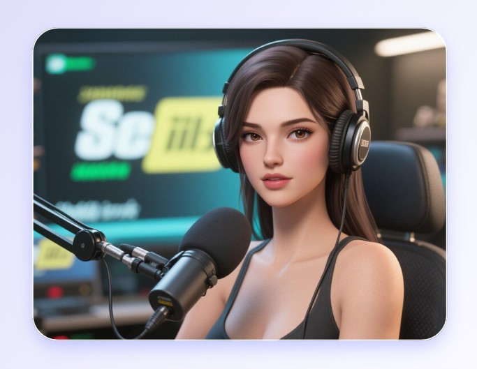 Generate an ai female portrait and use it as a vtuber