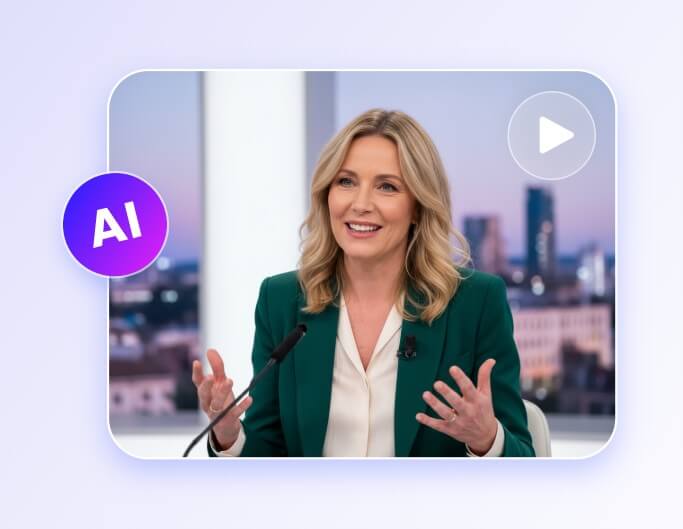 Generate an ai influencer video using ai