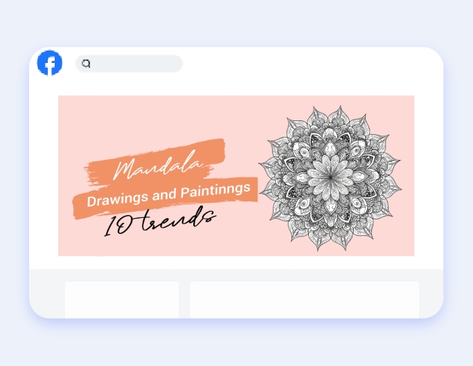 Generate an ai mandala doogle icon for web design