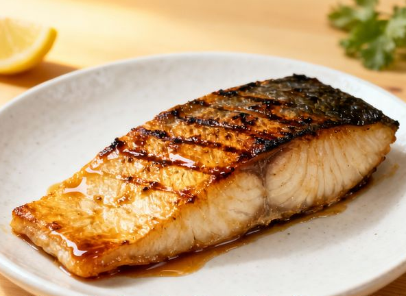 Grilled black cod saikyo yaki