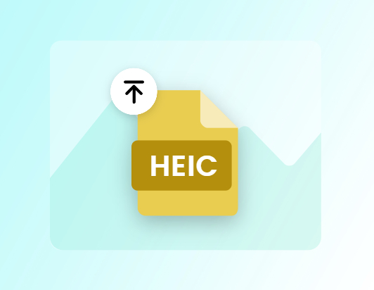 Значок загрузки файла HEIC