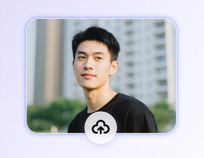 日本人男性の画像を一枚アップロード