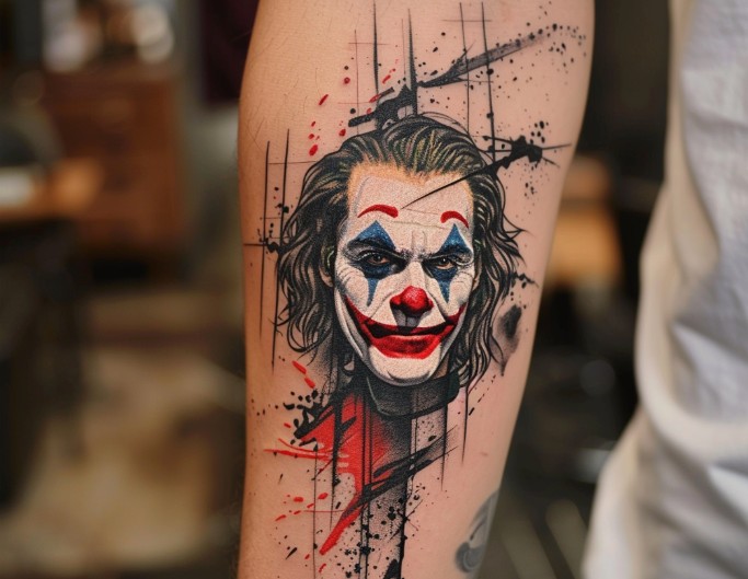 tatouage Joker