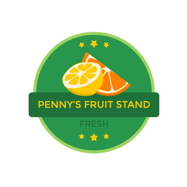 Lemon logo design for hoodie