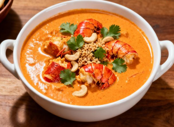 Lobster malai curry