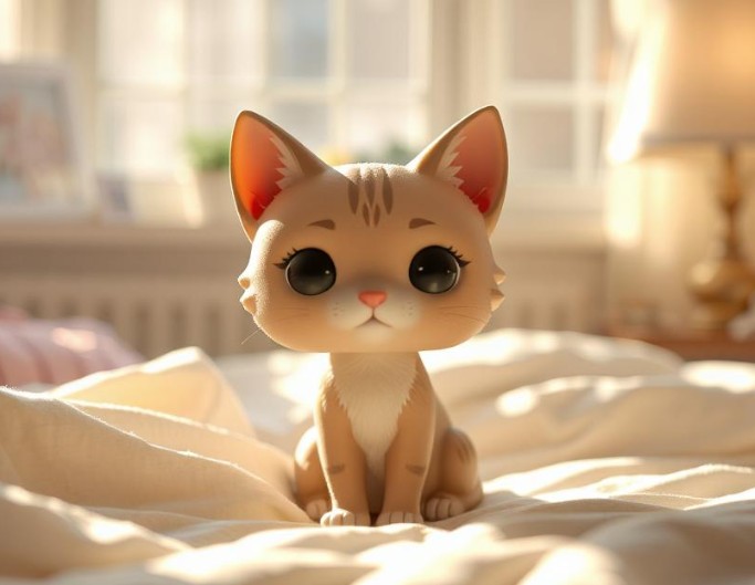 Making cute cat Funko Pop
