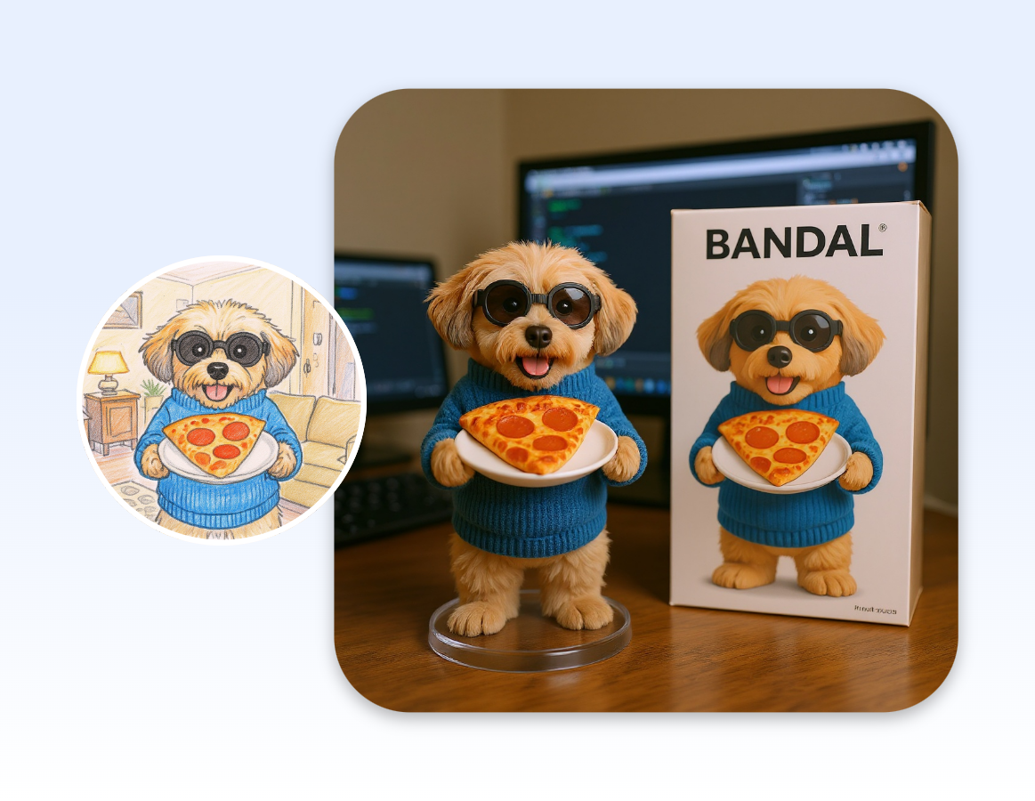 Nano banana 3d figure