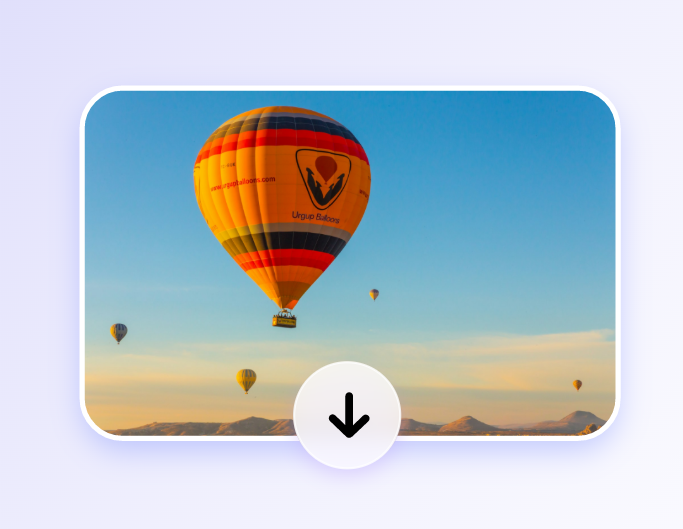 Enregistrer votre image parfaite après avoir supprimé les éléments indésirables avec Fotor