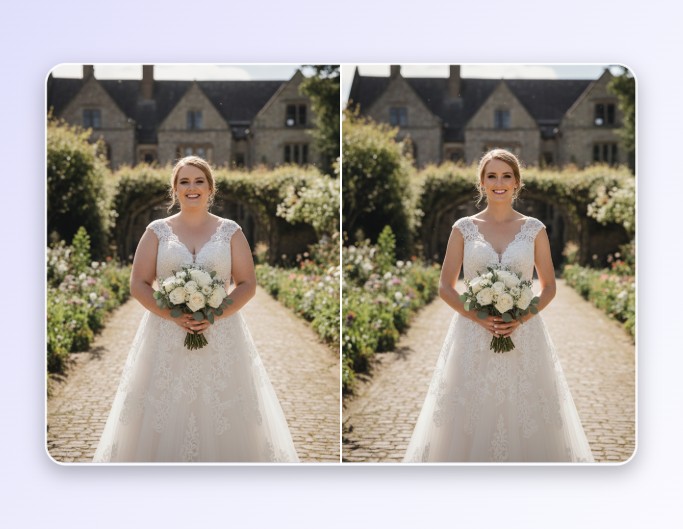 Slim a fat bride