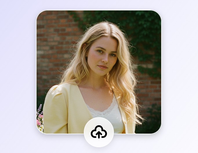 Step 1 pick a portrait to upload to Fotor AI funny face filter