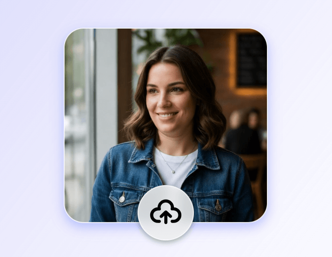 Step 1 upload a female portrait to fotor free double chin remover