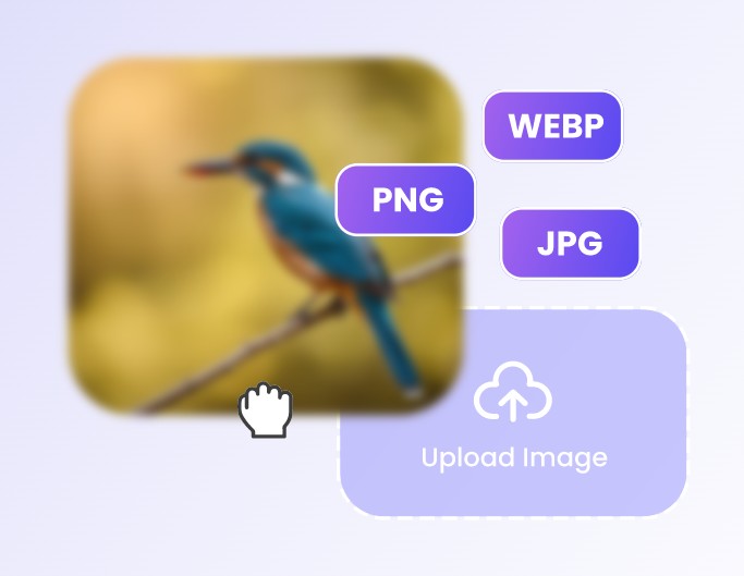 Step 1 Uploading a low-resolution photo to Fotor's AI HD image converter for enhancement