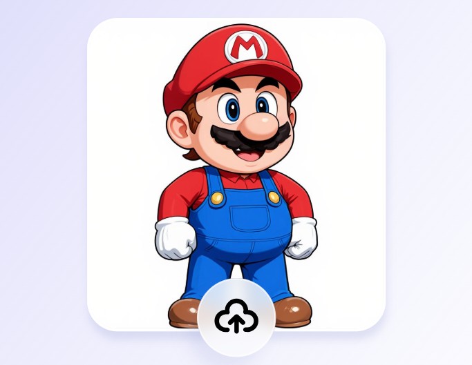 Step 1 upload a super Mario image to fotor free online perler bead pattern maker