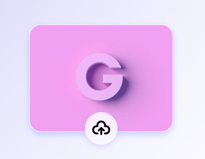 Step 1 upload your logo