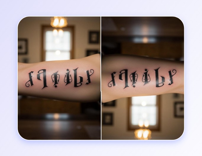 Step 2 let Fotor generate an ambiram tattoo you want