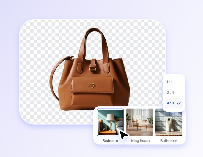 étape 2 choisir un style d'arrière-plan pour image ou saisir une instruction