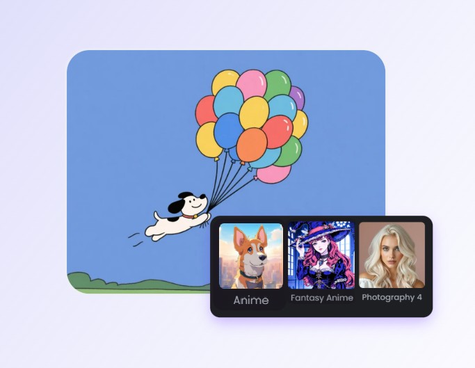 Step 2 select a style and generate wallpapers