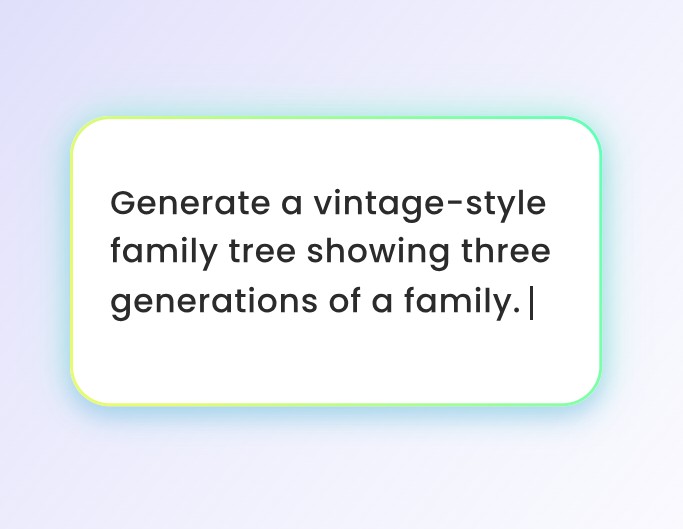 Step one to input genogram info prompt