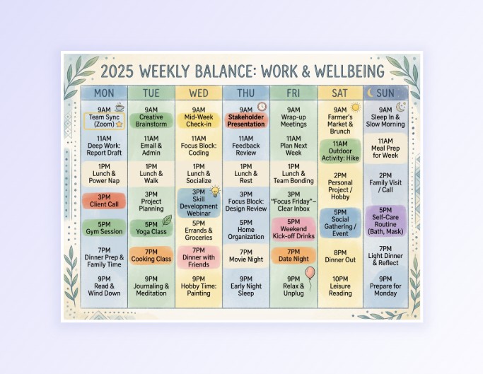 Step two to generate the schedule picture