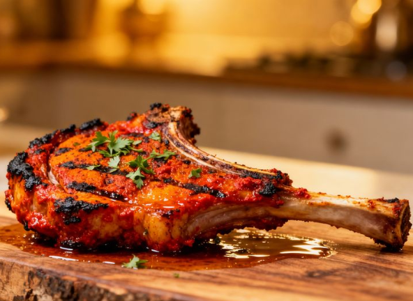 Tandoori lamb chop
