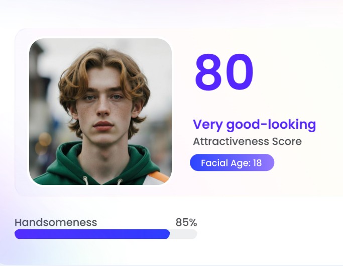Score de beauté masculine