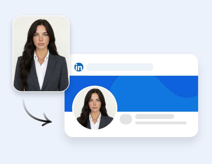 the before and after effect of using fotor to circle crop image for profile picture of a woman on instagram fotor to circle crop a picture of a woman for linkedin profile picture