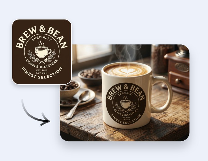the before and after effect of using fotor to circle crop image for profile picture of a woman on instagramfotor to circlr crop a logo of coffee bean