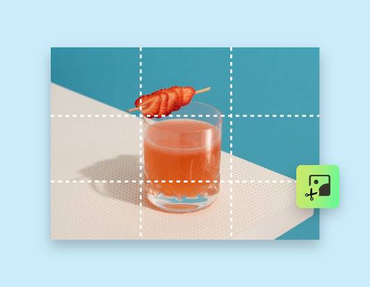 Use the image splitter to cut image in to equal pieces