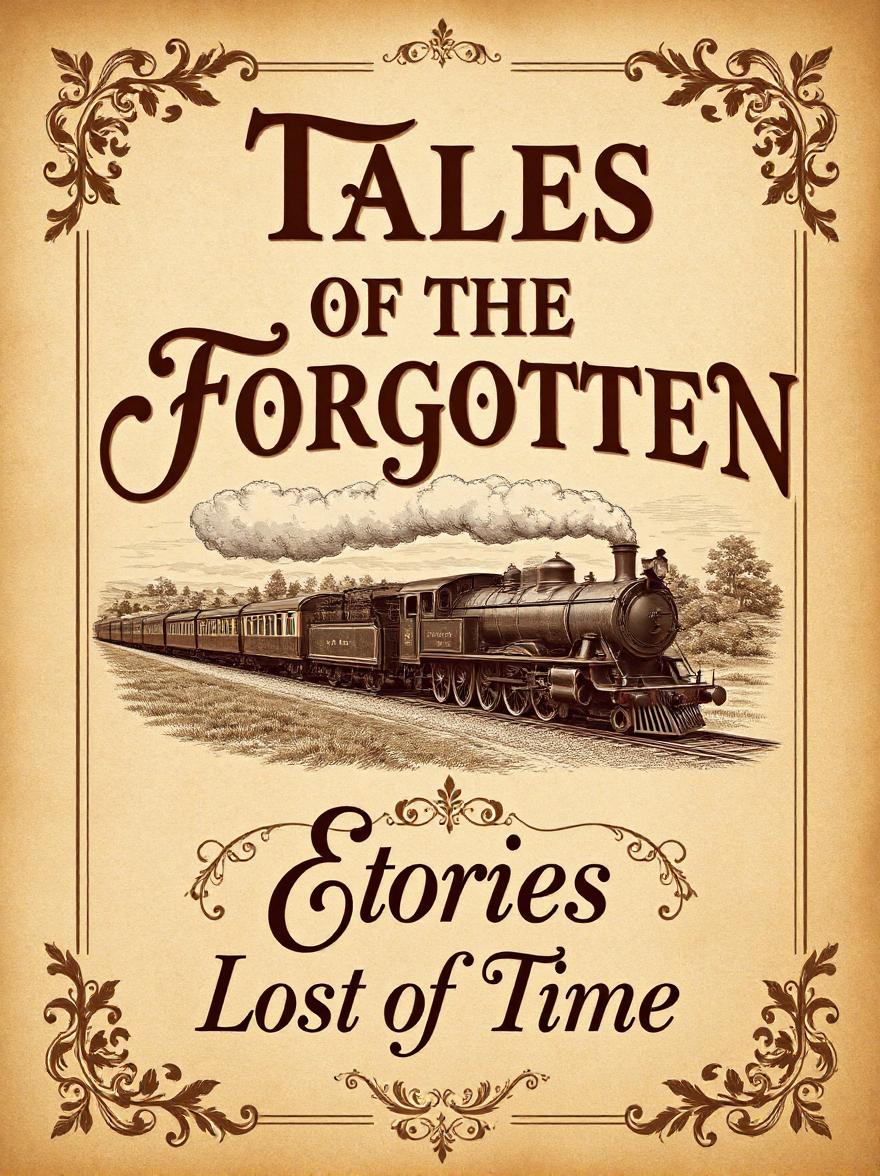 Vintage book covers made by fotor ai