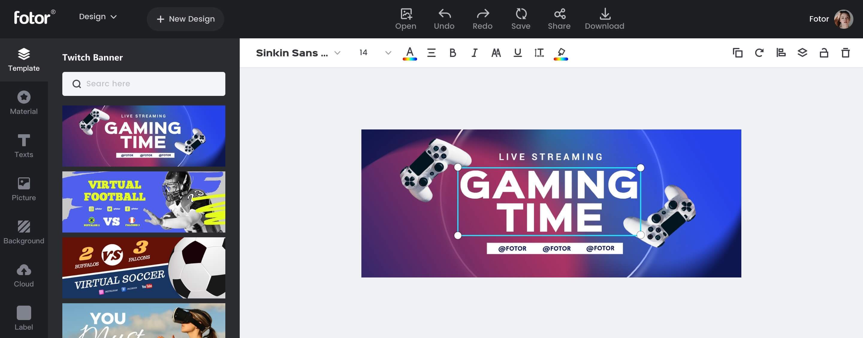 Feature guide Twitch Banner