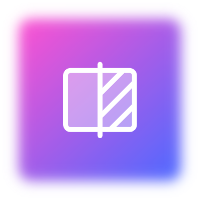 Photo background removal icon