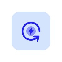 Icon for fast and easy to create images with AI