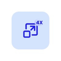 Ultrarealistic image generation icon