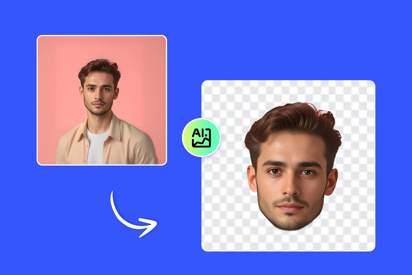 Herramienta para recortar cara de una foto fácilmente.