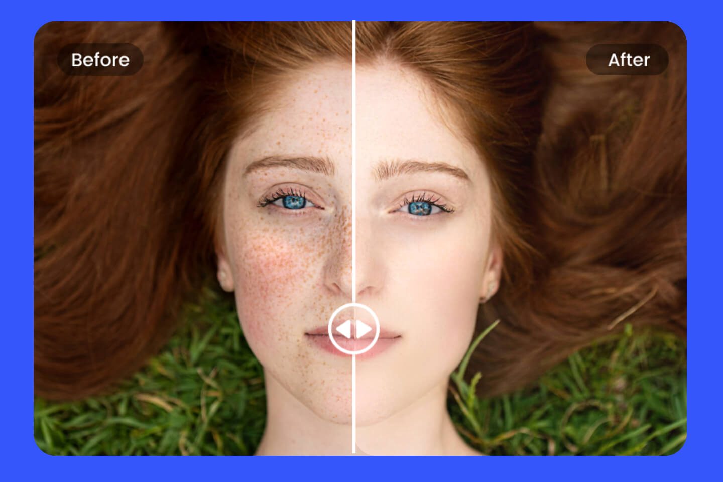 Edit woman face online