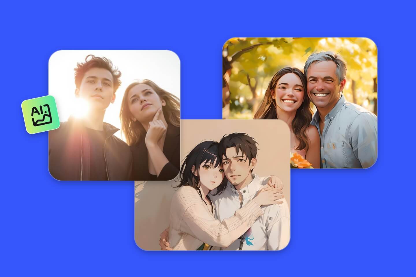 Générateur de photo de couple IA gratuit en ligne