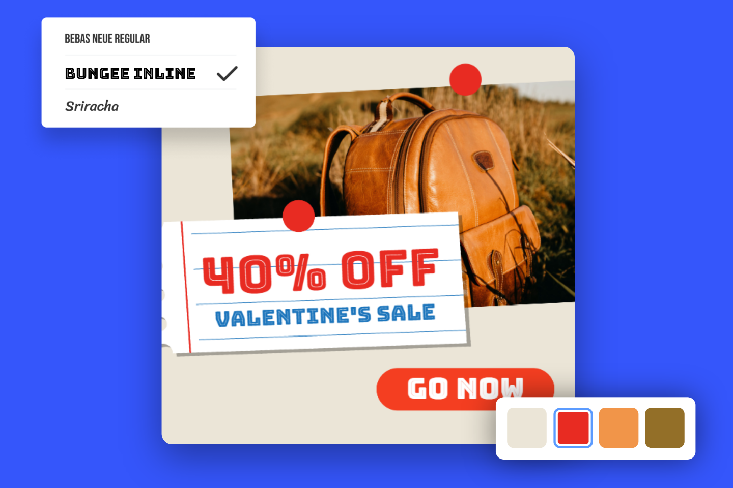 Make ads in Fotor online ad maker