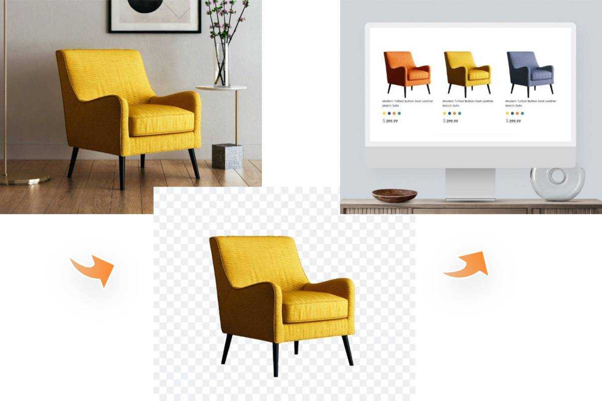 Add white background to product images easily