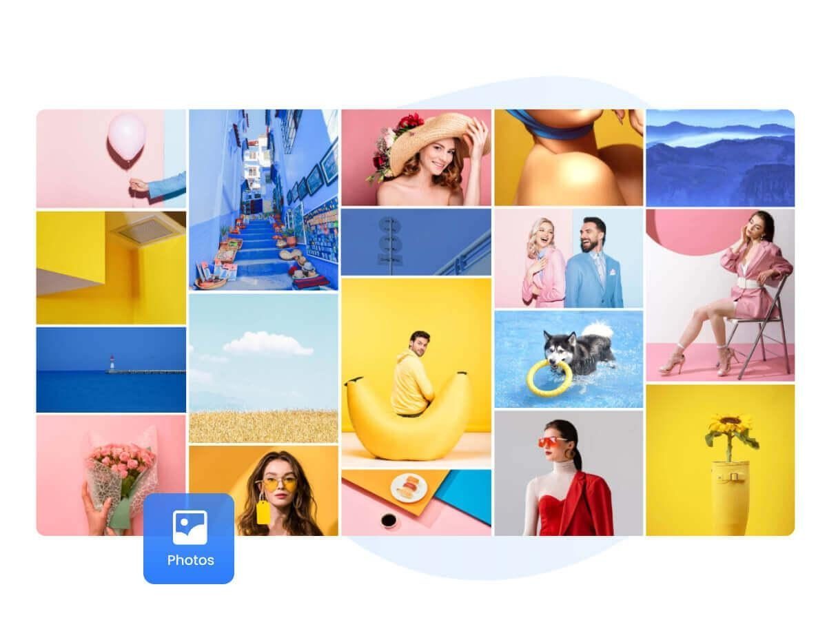 Archivbilder des Vision Board Erstellers
