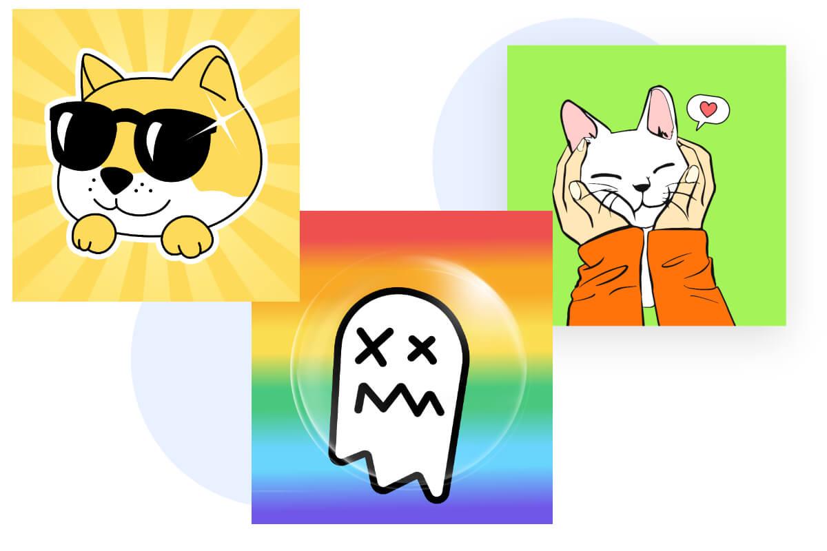 Cartoon avatars on Fotors avatar maker