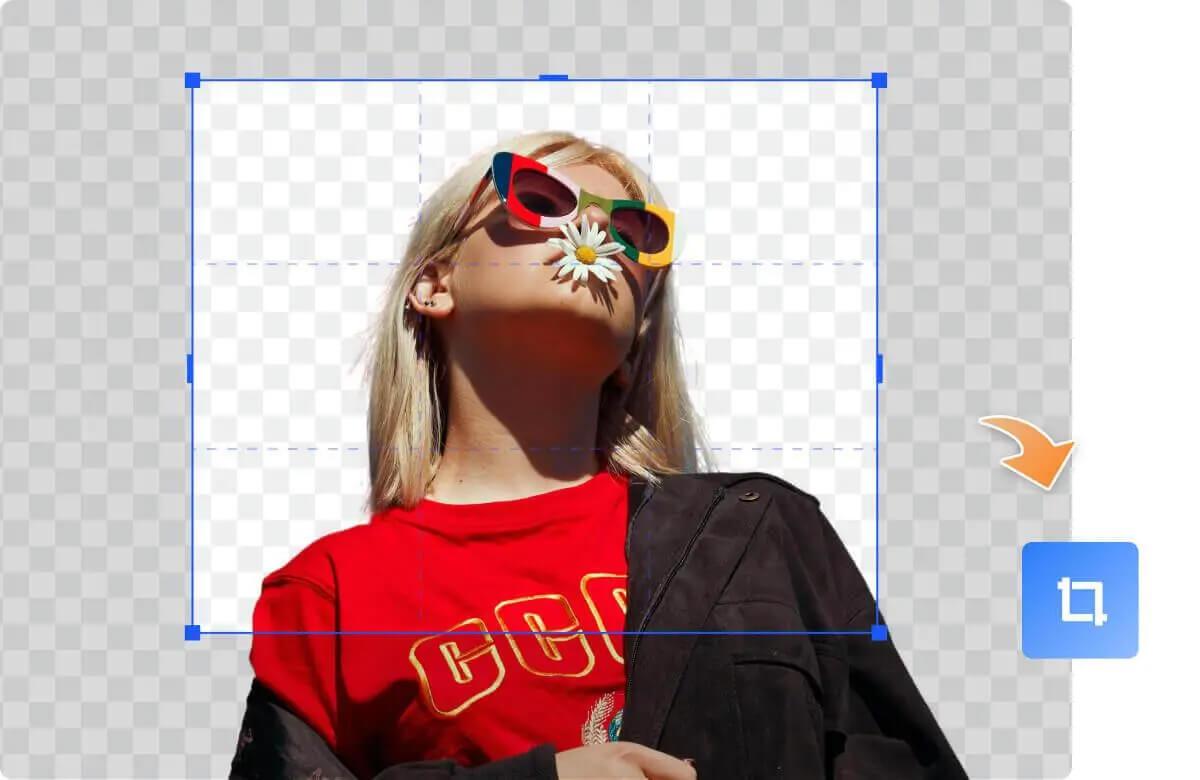 Corte e redimensione o PNG sem perder qualidade