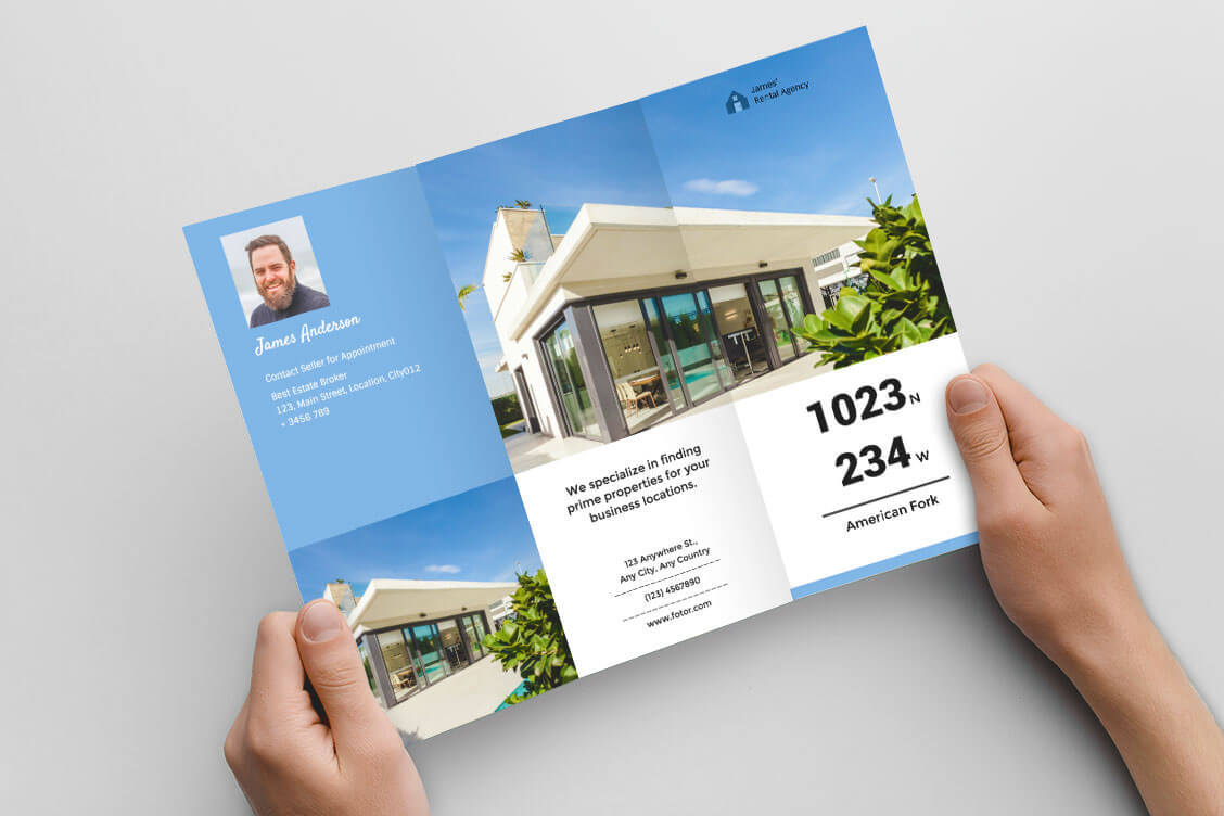 Creare brochure professionali con Fotor brochure maker