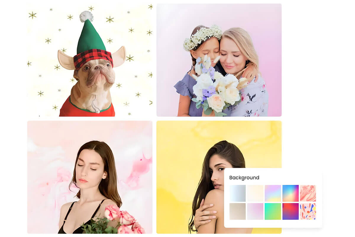 Easily add new background to photo using Fotor's photo background changer