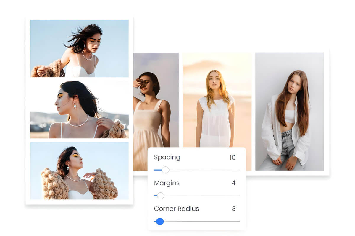 Easily combine multiple images into one