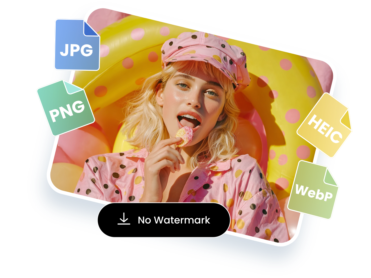 Fotor speech bubble editor supports multiple image formats