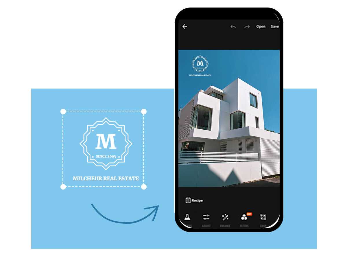 Application gratuite pour insérer un logo sur une photo